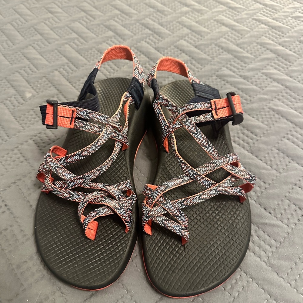 Chaco Women's Sandals - Black and Orange